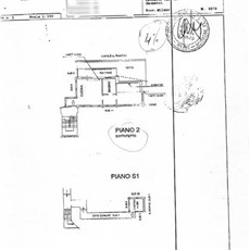 Planimetria 2 locali a Paderno Dugnano