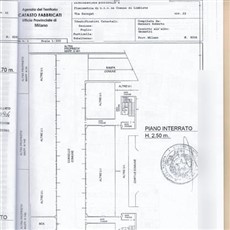 Planimetria 3 locali a Limbiate