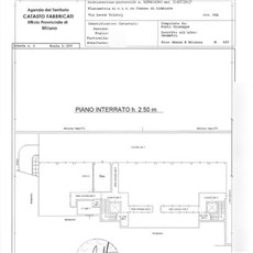 Planimetria 2 locali a Limbiate
